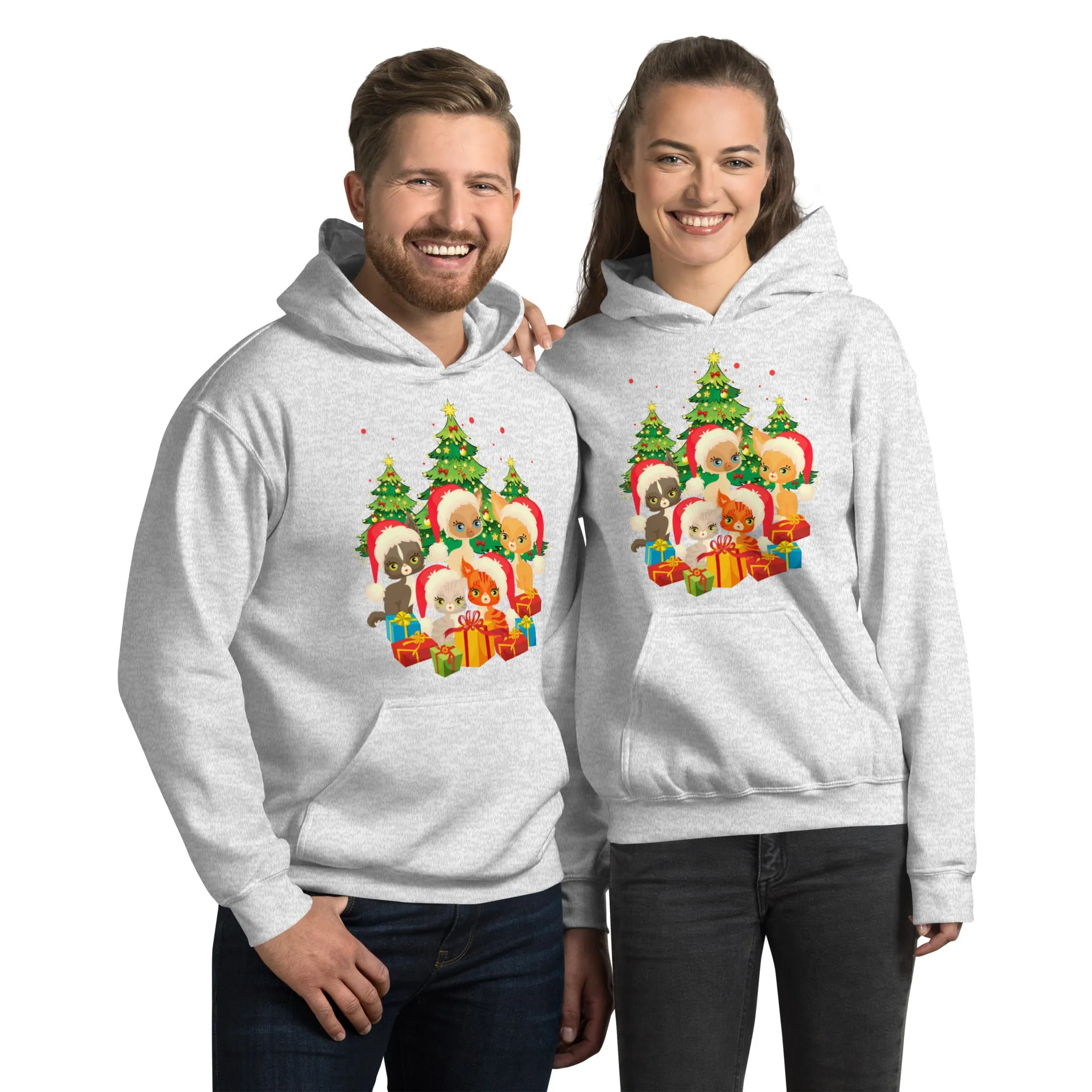 Unisex Hoodie Christmas Love PrintUpHub