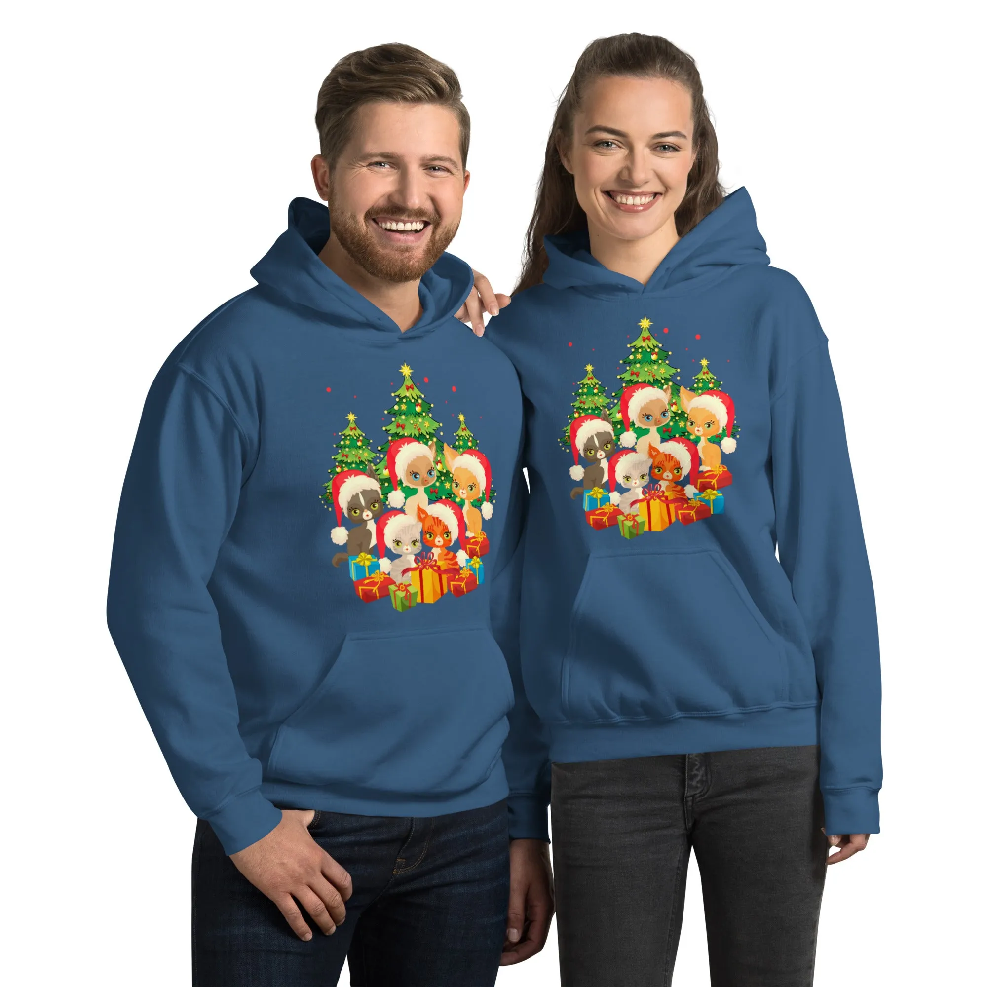Unisex Hoodie Christmas Love PrintUpHub