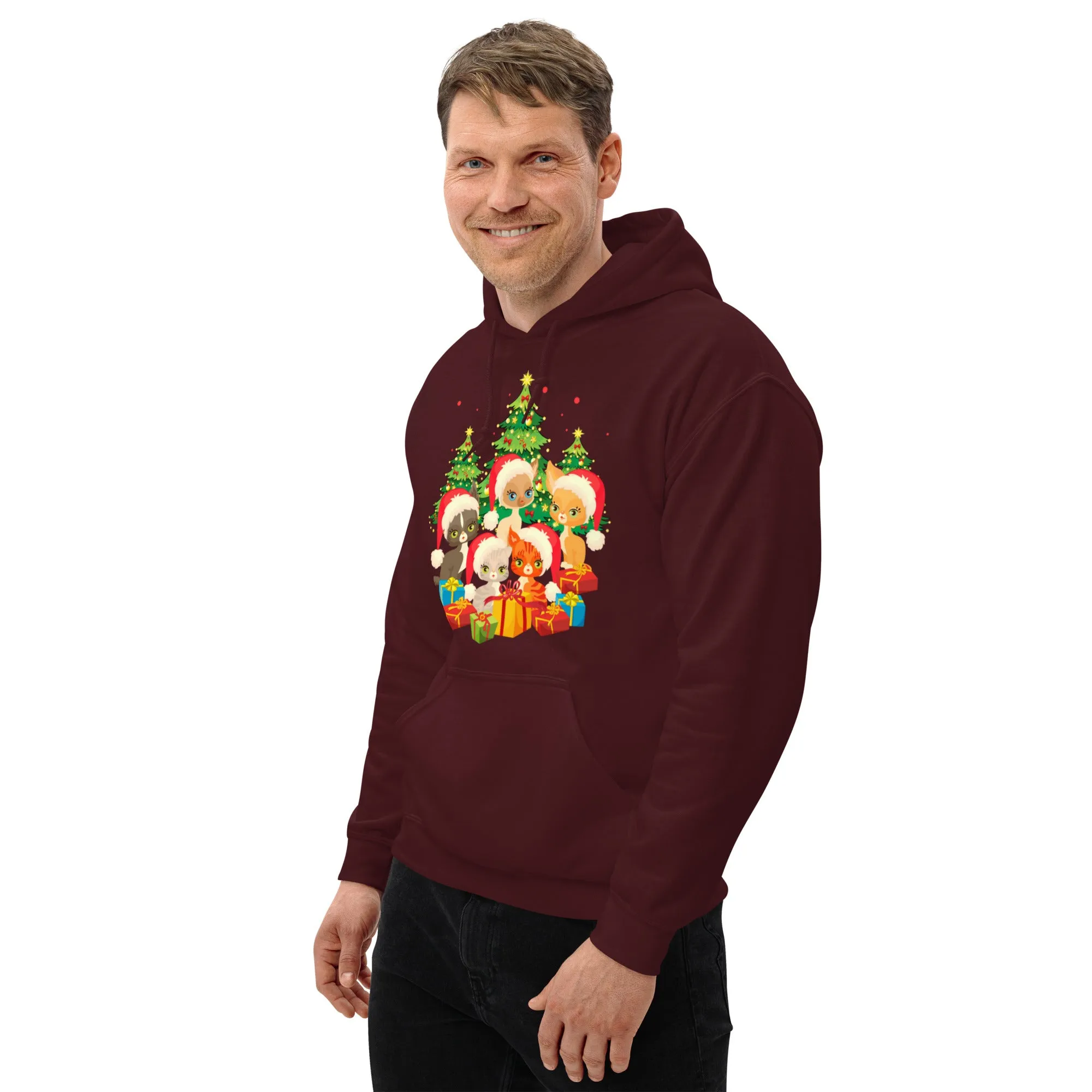 Unisex Hoodie Christmas Love PrintUpHub