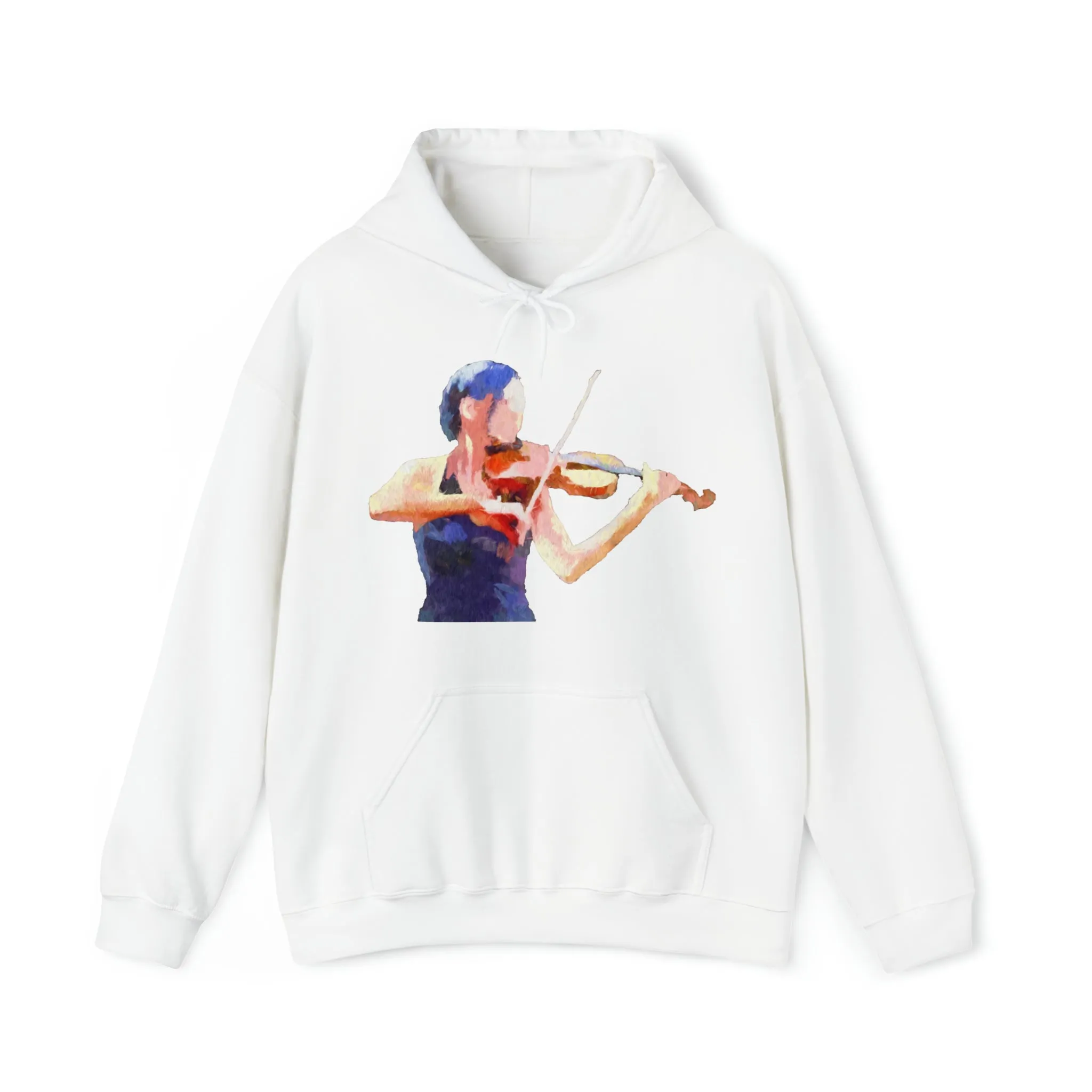 Violin 'The Bowist' Unisex 50/50 Hoodie