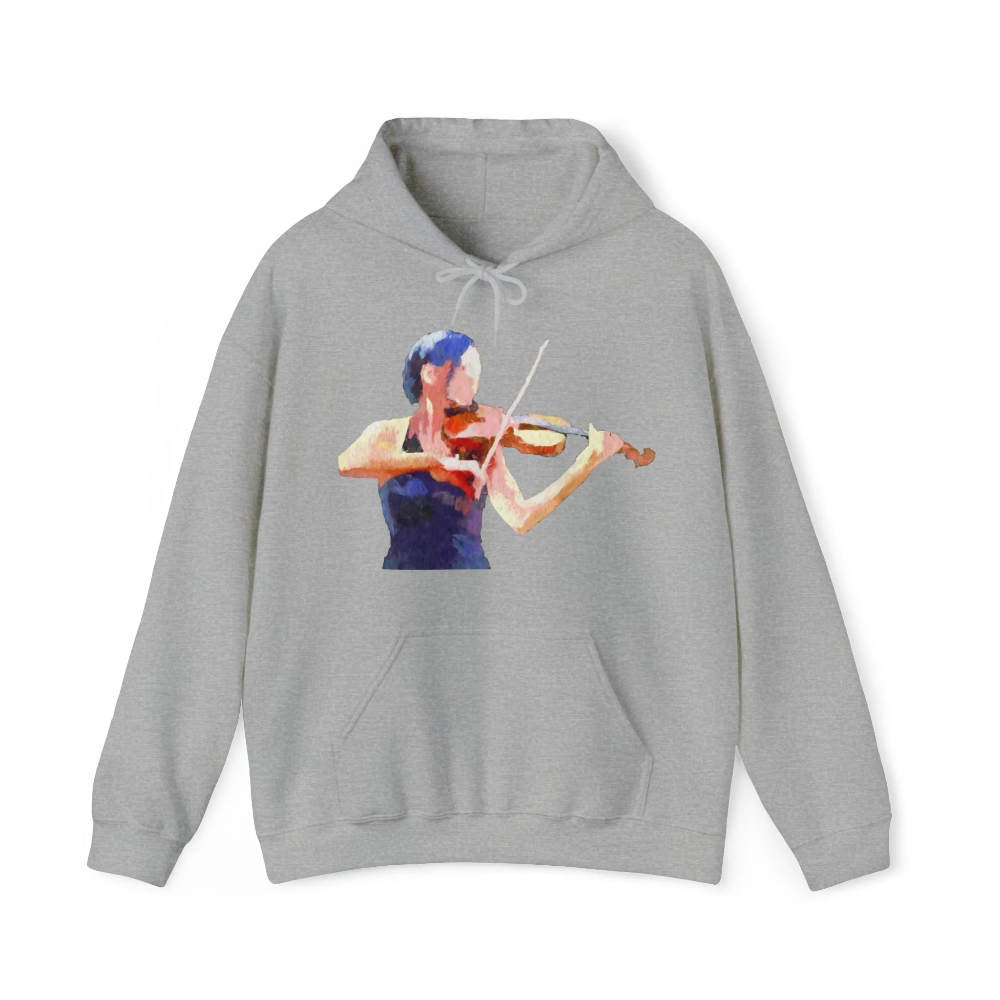 Violin 'The Bowist' Unisex 50/50 Hoodie