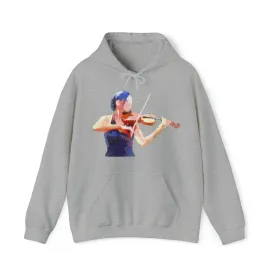 Violin 'The Bowist' Unisex 50/50 Hoodie