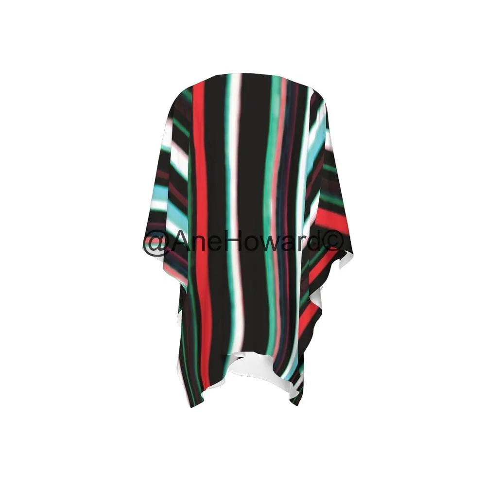 Women's Chiffon-like Wrap Rayures du Printemps